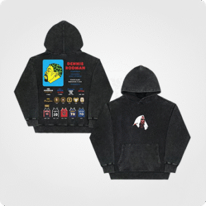 Rodman Legacy Hoodie – Washed Black