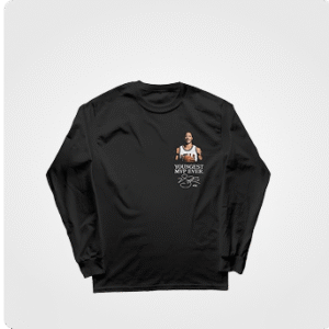 youngest mvp ever long sleeve tee