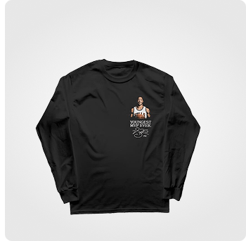 youngest mvp ever long sleeve tee youngest mvp ever long sleeve tee