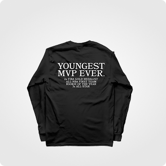 youngest mvp ever long sleeve tee youngest mvp ever long sleeve tee