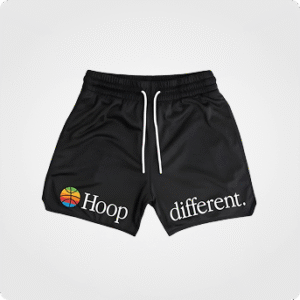 the hoop different™ classic mesh shorts